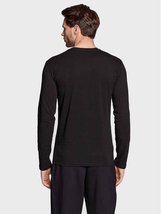 Longsleeve 111023 2F512 00020 Nero Regular Fit