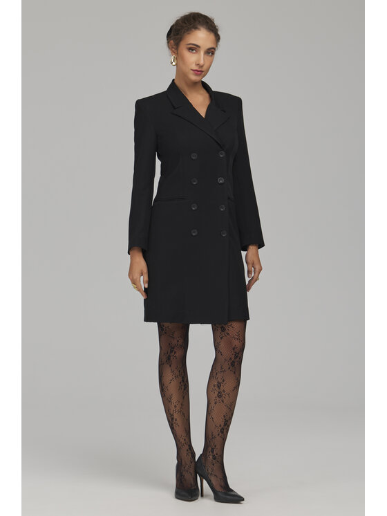 NIFE NIFE Sukienka wieczorowa S299 Czarny Tailored Fit