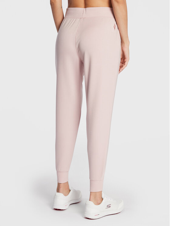 Skechers Skechers Spodnie dresowe Restful W03PT49 Różowy Relaxed Fit