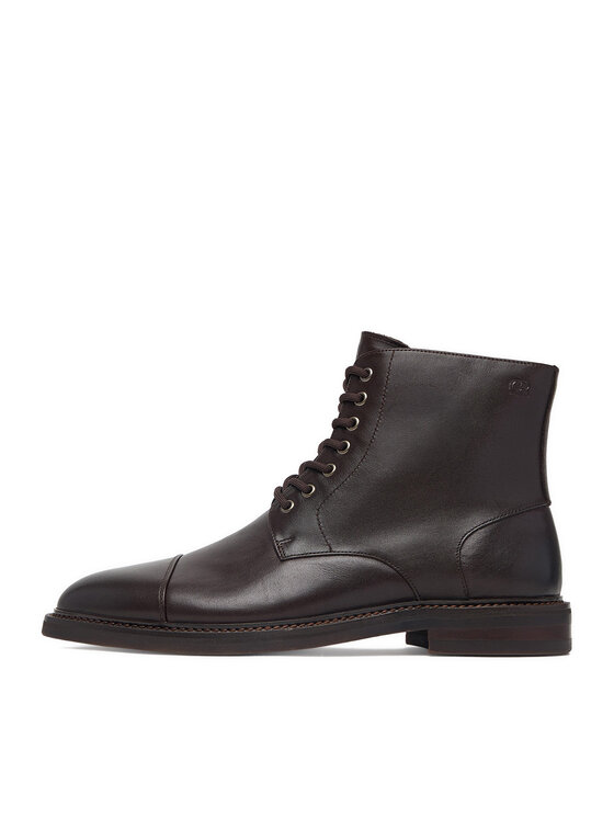 GINO ROSSI GINO ROSSI Schnürschuhe EO-VIVO-01 Dunkelbraun