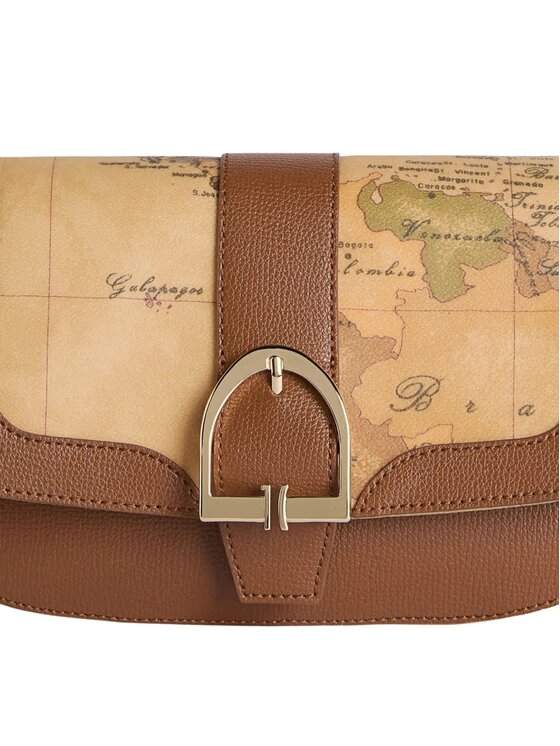 Alviero Martini Prima Classe Alviero Martini Prima Classe Borsa Tracolla con patta Marrone
