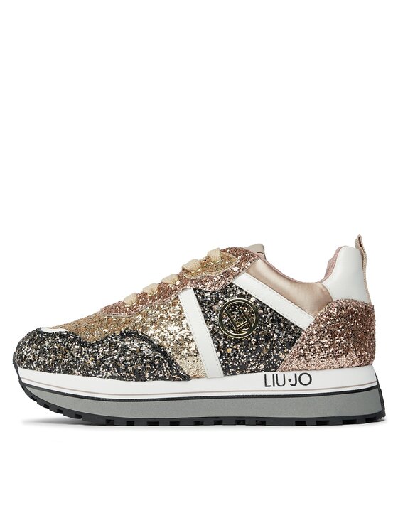 Liu Jo Liu Jo Sneakersy Maxi Wonder 604 4F3301 TX007 D Złoty