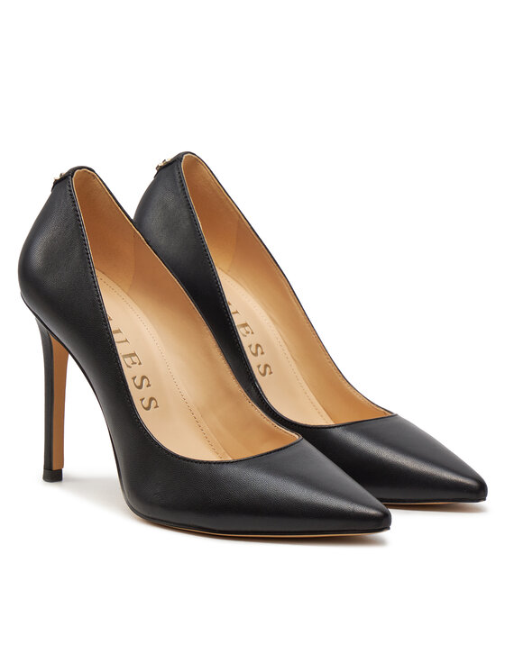 Guess Guess Magassarkú Gabben FLTGAB LEA08 Fekete
