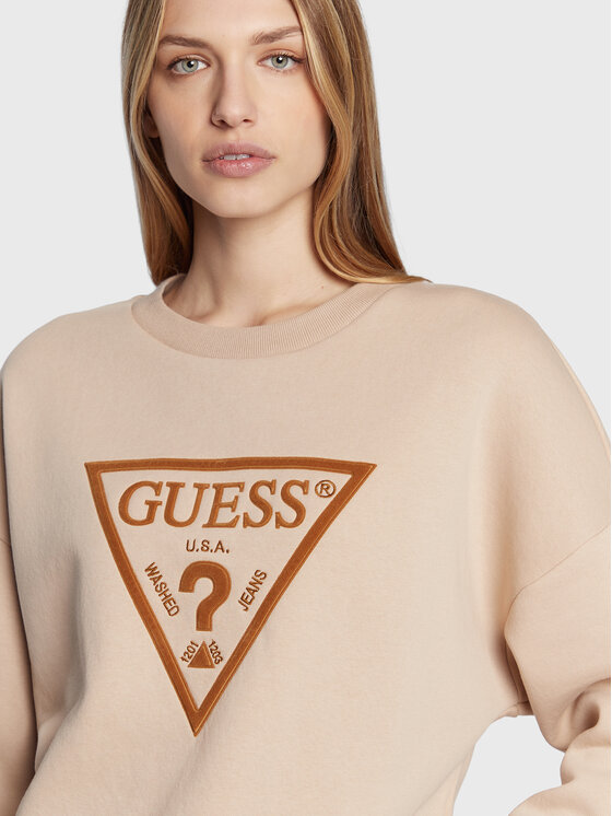 Felpa Roxi W2BQ07 K9Z21 Beige Relaxed Fit