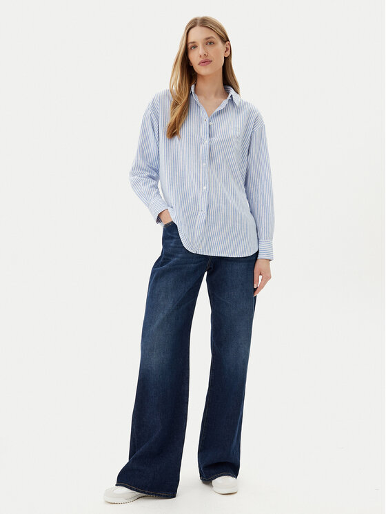 Pepe Jeans Pepe Jeans Srajca Dream PL305033 Modra Loose Fit