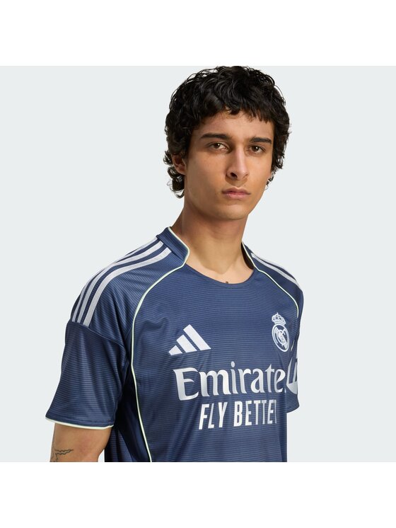 adidas adidas Koszulka techniczna Real Madrid 25/26 Away Jersey Błękitny Slim Fit