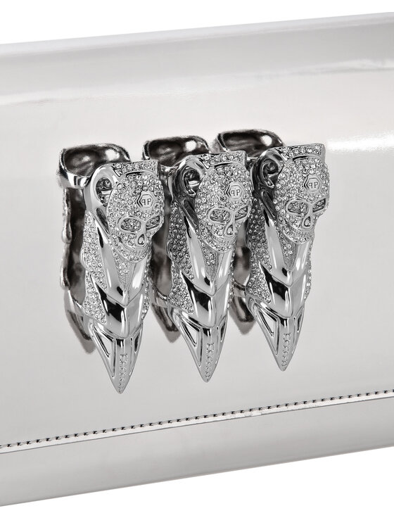 PHILIPP PLEIN PHILIPP PLEIN Kabelka 3215 Strieborná