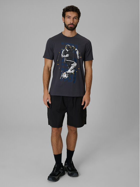 4F 4F T-Shirt casual Szary ciemny Regular Fit