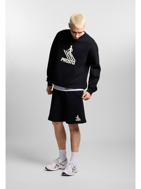 PROSTO. PROSTO. Szorty sportowe Crossing Czarny Regular Fit