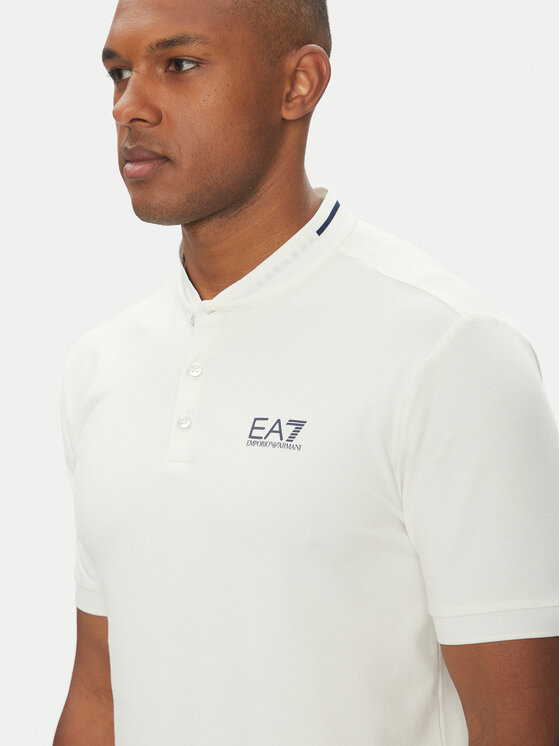 EA7 Emporio Armani EA7 Emporio Armani Polo 7M000183 AF13511 U0005 Bijela Regular Fit