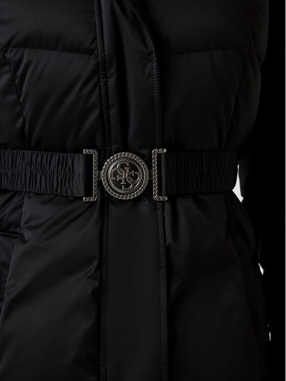 Guess Guess Prehodna jakna 179258 Črna Classic Fit