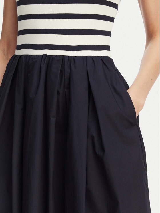 Gant Gant Sukienka letnia 4503509 Granatowy A-Line Fit