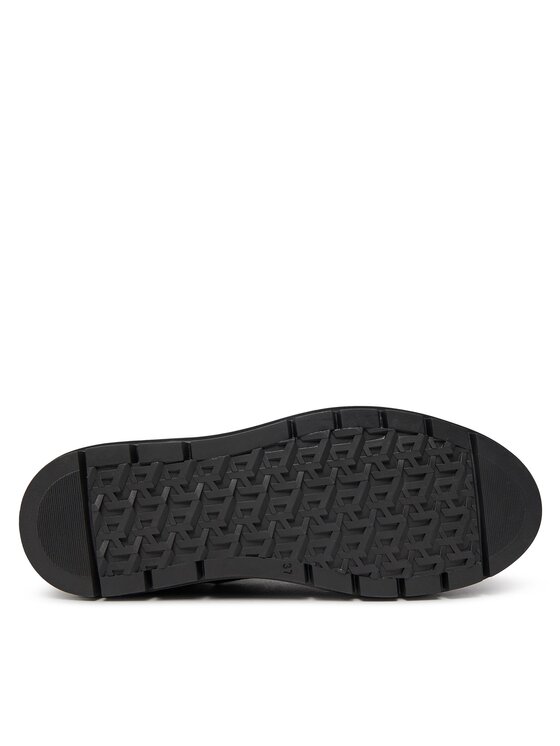 Tommy Hilfiger Tommy Hilfiger Cizme de zăpadă Metallic Suede Snowboot FW0FW07850 Negru