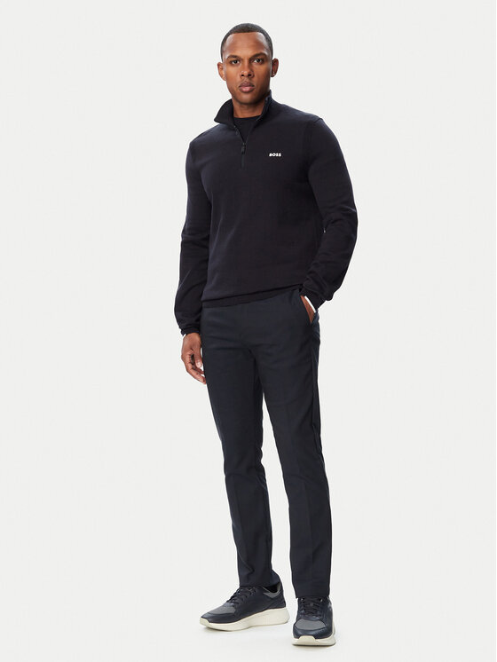BOSS BOSS Pantaloni chino TR_CommuterSL NextCo 50569813 Bleumarin Slim Fit