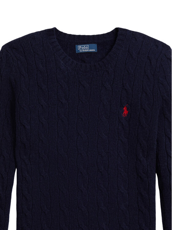 Polo Ralph Lauren Polo Ralph Lauren Džemper 211971865003 Tamnoplava Slim Fit