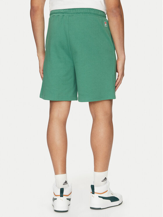 Fila Fila Pantaloni scurți sport Lamswaarde FAM0909 Verde Regular Fit