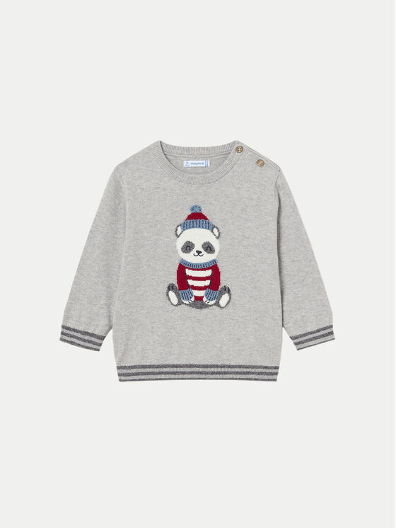 Mayoral Mayoral Sweter 2313 Szary Regular Fit