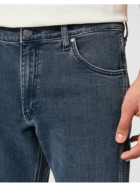 Wrangler Wrangler Jeansy GREENSBORO Niebieski Regular Fit