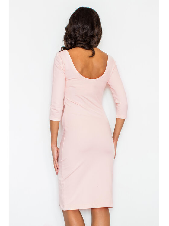 FIGL FIGLFIGL Vestito M301 Rosa Regular Fit