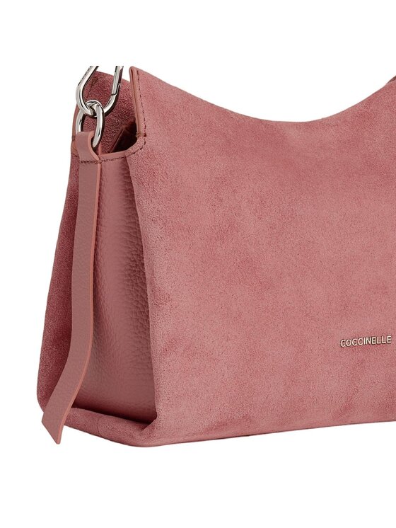 Coccinelle Coccinelle Borsetta Boheme Suede Bimaterial 200s Rosa