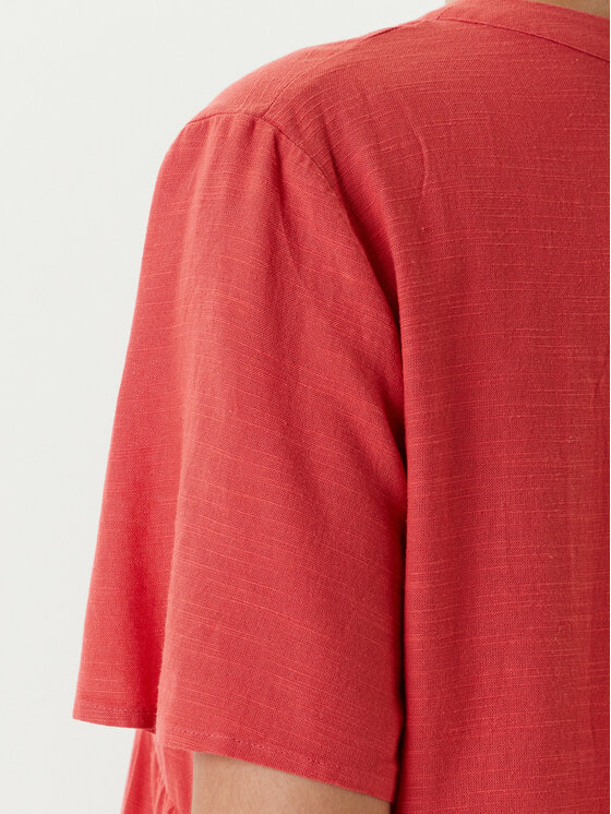 United Colors Of Benetton United Colors Of Benetton Sukienka letnia 4PQNDV0BS Czerwony Relaxed Fit