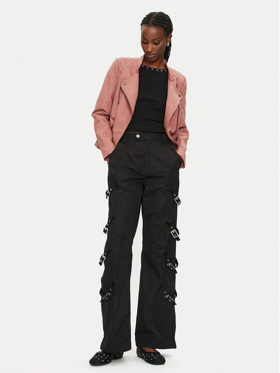ONLY ONLY Jacke aus Kunstleder Ava 15102997 Rosa Regular Fit