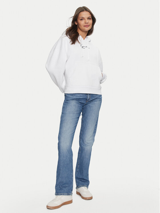 Karl Kani Karl Kani Μπλούζα Small Signature Essential 61210020 Λευκό Regular Fit