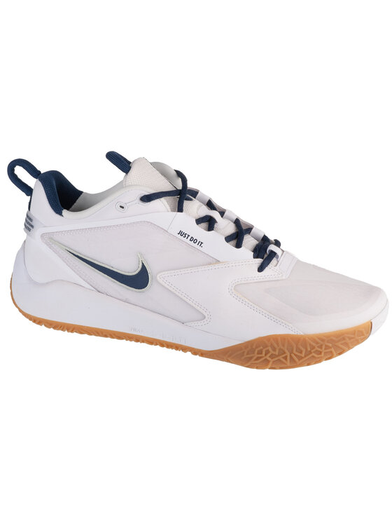 Buty halowe, rozmiar 45.5, Biały, Nike Air Zoom Hyperace 3