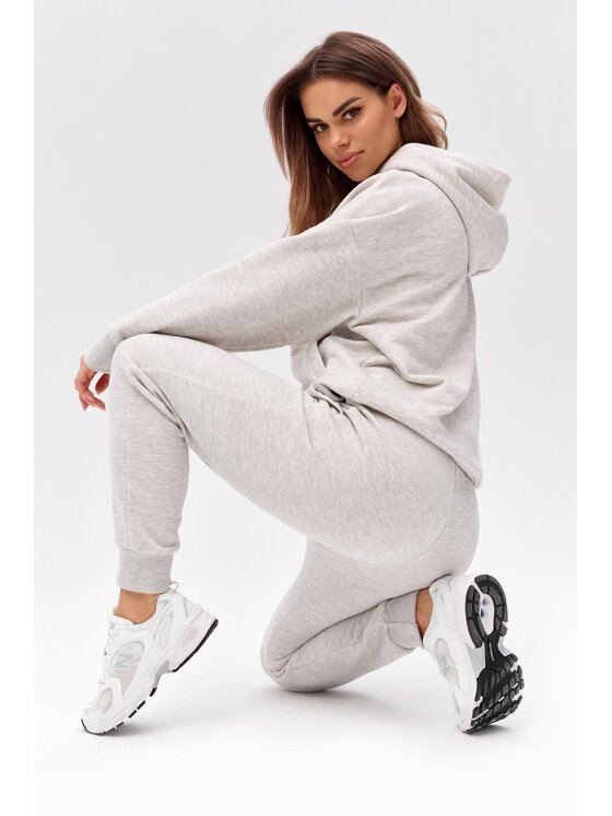 ROUGH RADICAL ROUGH RADICAL Spodnie dresowe COTTON ACTIVE JOGGERS WOMEN Szary Regular Fit