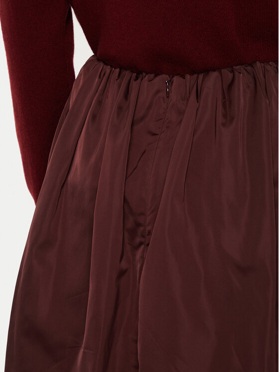 Herskind Herskind Φούστα mini Evans 5202155 Μπορντό Regular Fit