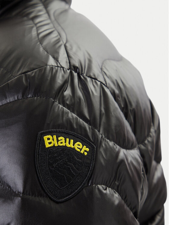 Blauer Blauer Dūnu jaka 25WBLUC03075 Melns Regular Fit
