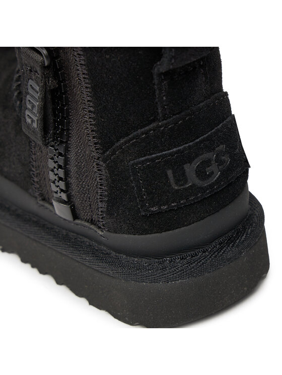 Ugg Ugg Снігоходи T Classic Mini Ziper Tape Logo 1143699T Чорний