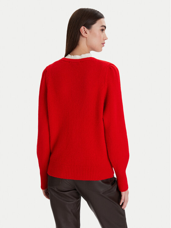 Morgan Morgan Pullover 252-MGOJI Rot Regular Fit