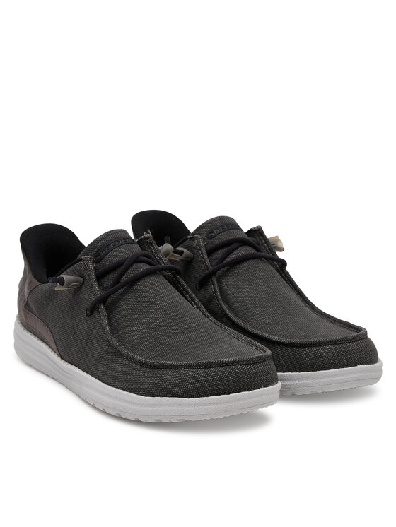 Skechers Skechers Μοκασίνια Melson-Coronado 210959/BKGY Μαύρο