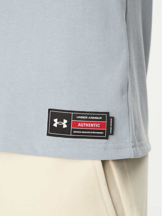 Under Armour Under Armour T-Shirt Heavyweight Varsity 1390179 Světle modrá Oversize