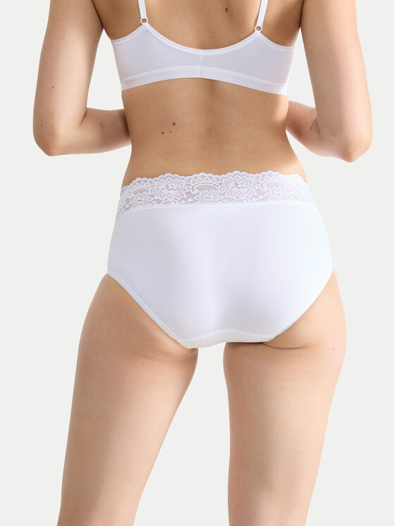 Sloggi Sloggi Chilot clasic Romance 10031896 Alb
