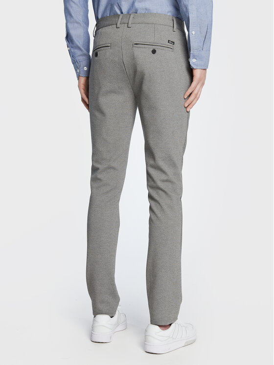 Blend Blend Hlače Napa 20711182 Siva Slim Fit