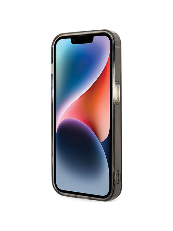 Lacoste Lacoste Etui na telefon iPhone 15 Pro Czarny