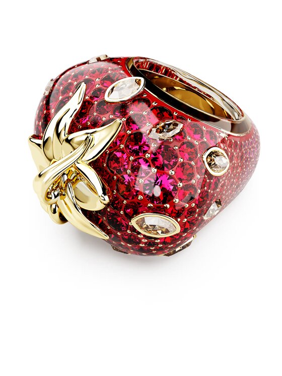 Swarovski Swarovski Pierścionek Idyllia truskawka 5744916 Czerwony