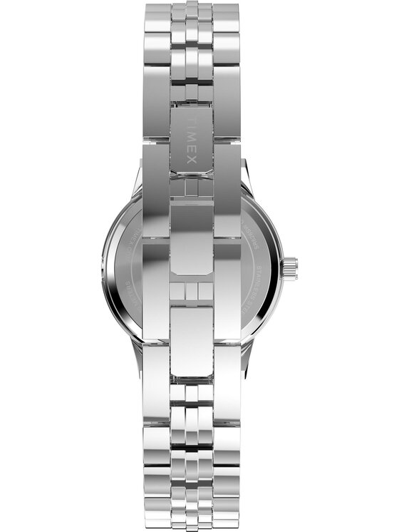 Timex Timex Zegarek TW2Y38400 Srebrny