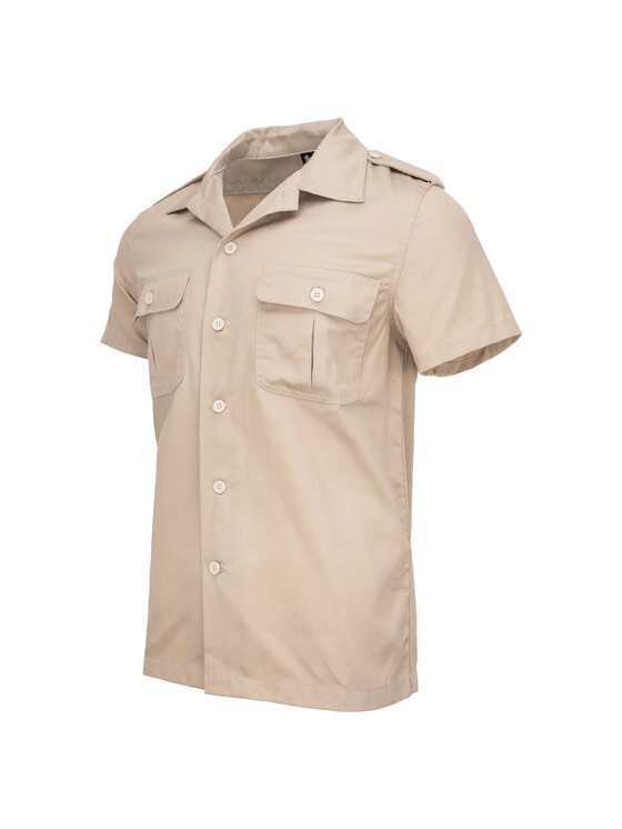 Brandit Brandit Koszula 4101.3.5XL Beżowy Regular Fit
