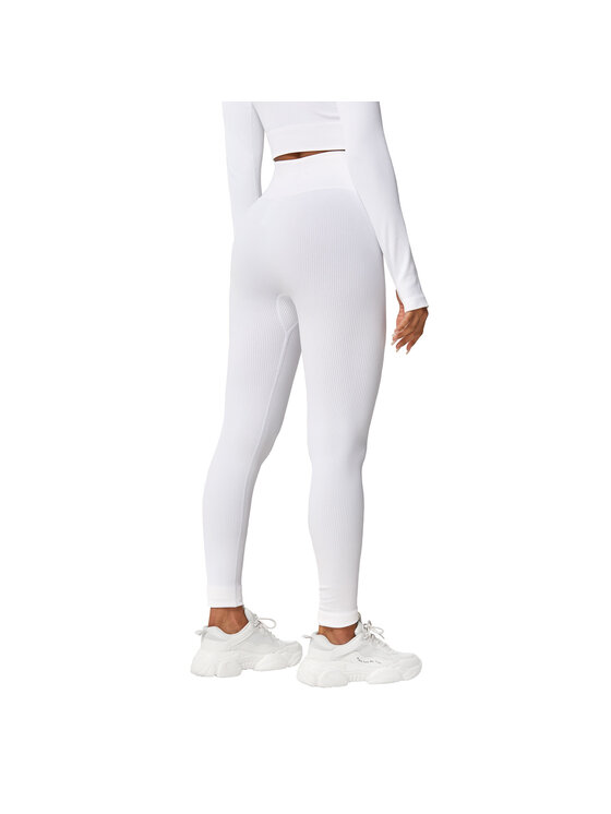 Yeaz Yeaz Legginsy RUNWAY Biały Slim Fit