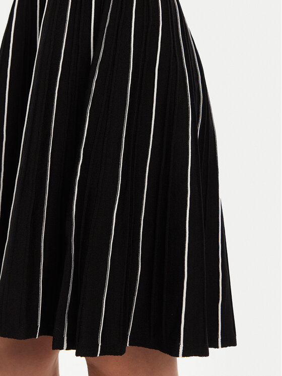 DKNY DKNY Vsakodnevna obleka DD4J8E21 Črna Regular Fit