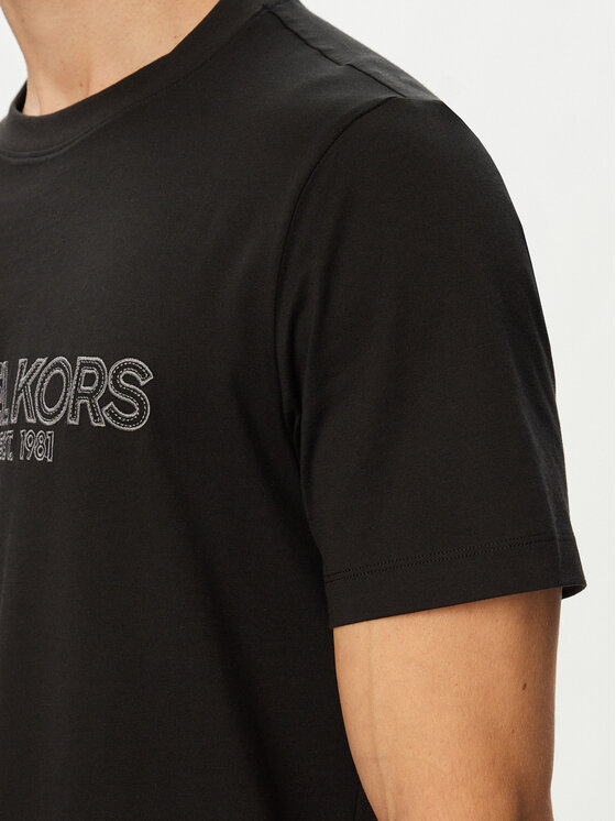 MICHAEL Michael Kors MICHAEL Michael Kors T-Shirt CF6536OFV4 Schwarz Regular Fit