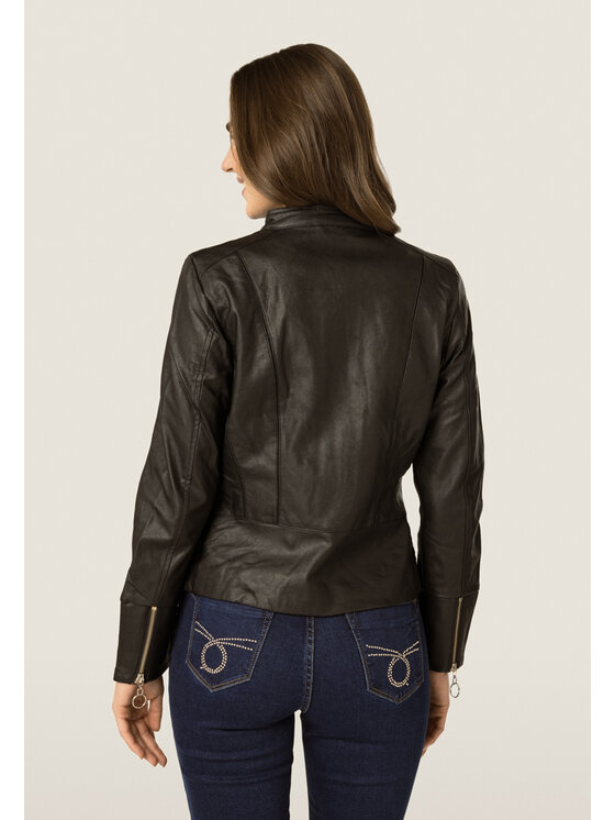 QUIOSQUE QUIOSQUE Sako LAWENDA JACKET 1 Černá Regular Fit