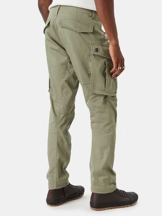 G-Star Raw G-Star Raw Παντελόνι υφασμάτινο Rovic D02190-5126 Πράσινο Tapered Fit