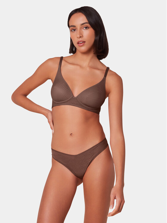 Női Tanga Triumph, Méret: 40, Barna, Harmony Spotlight 10217381
