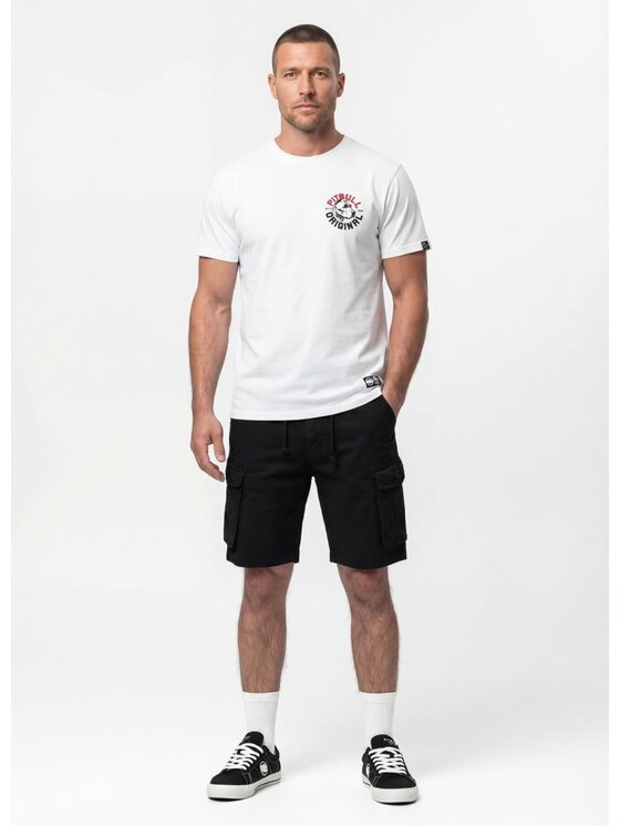 PITBULL PITBULL T-Shirt DOG SD Biały Regular Fit