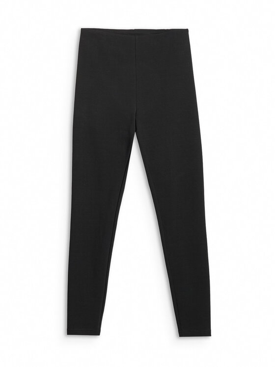 4F 4F Legginsy BASIC+ Czarny Slim Fit