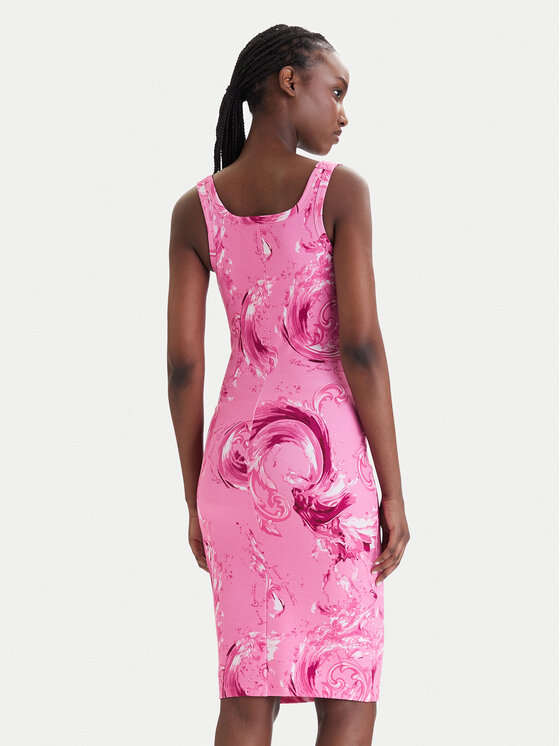 Versace Jeans Couture Versace Jeans Couture Kleid für den Alltag 80HAO943 JS550 Rosa Slim Fit